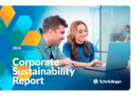 Schrodinger 2024 Corporate Sustainability Report Cover
